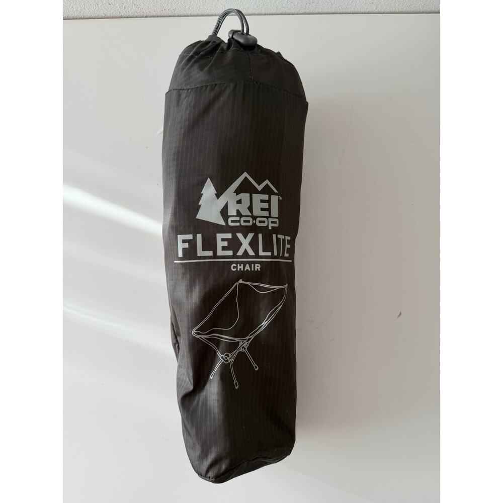 REI Co-op Flexlite Air Chair Black Ultralight Backpacking Camp Chair NEW Unused